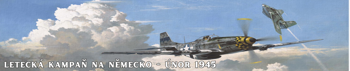 02 Letecká kampaň na Německo- únor 1945