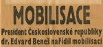 MOBILIZACE 23. září 1938