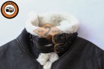 US letecká kožená zimní bunda bomber B3 