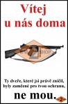 Výstražná cedule dveře (více motivů)- formát A5, A4