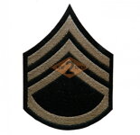 US hodnost Staff Sergeant filc- oliv, khaki 