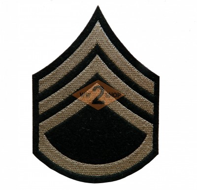 US hodnost Staff Sergeant filc- oliv, khaki 