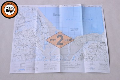 US mapa obrany Ste. Marie Du Mont