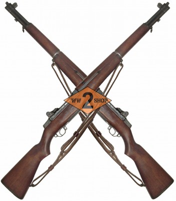 US Puška M1 Garand- replika Denix