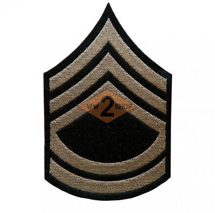 US hodnost Technical Sergeant filc- oliv, khaki 