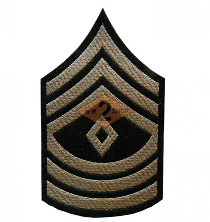 US hodnost First Sergeant- oliv, khaki 