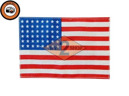 US rukávová invazní vlajka 12 x 7,5 cm