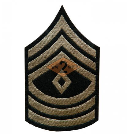 US hodnost First Sergeant- oliv, khaki 